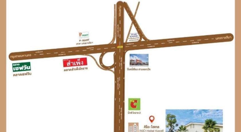 Kio Hotel Korat 呵叻 外观 照片